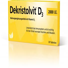 Dekristolvit D3 2000 I.E. Tabletten