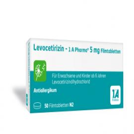 Levocetirizin-1a Pharma 5 mg Filmtabletten