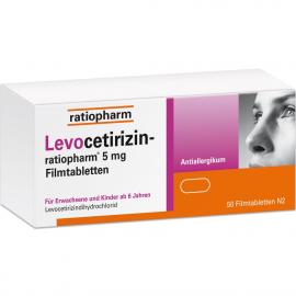 Levocetirizin-Ratiopharm 5 mg Filmtabletten