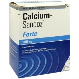 Calcium Sandoz forte Brausetabletten