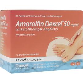 Amorolfin Dexcel 50 mg/ml wirkstoffhalt.Nagellack