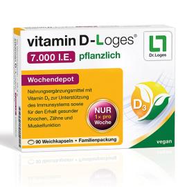 Vitamin D-Loges 7.000 I.E. pflanzlich Wochendepot