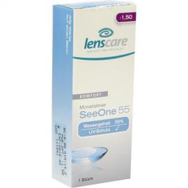 Lenscare Seeone 55 Monatslinse -1,50 dpt