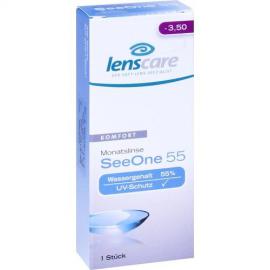 Lenscare Seeone 55 Monatslinse -3,50 dpt
