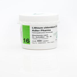 Biochemie Adler 16 Lithium chloratum D 12 Tabl.