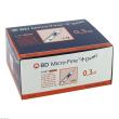 BD Micro-Fine+ Insulinspr.0,3 ml U100 0,3x8 mm