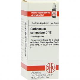 Carboneum Sulfuratum D 12 Globuli